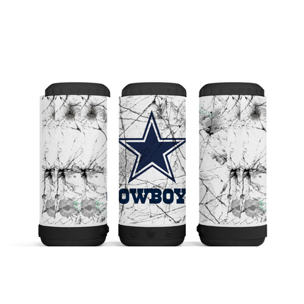 Cowboys White Koozie Speaker tumbler image 0