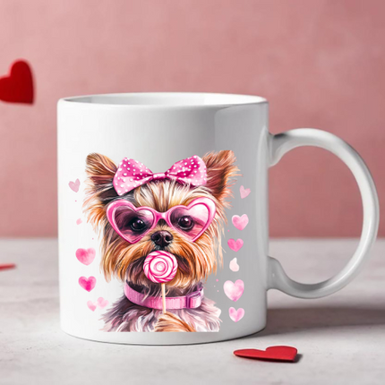 Coquette Valentine Dog Mugs image 10