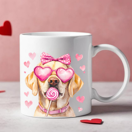 Coquette Valentine Dog Mugs image 14