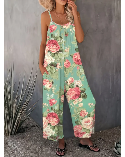 Wildflower Breeze Boho Jumpsuit image 0