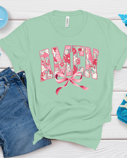 Amen Floral tshirt image 1