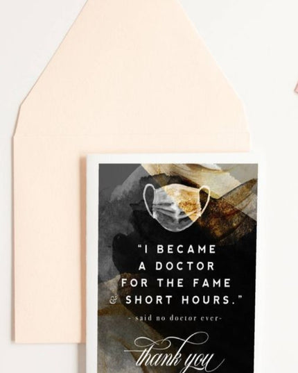 Doctor Thank You Card image 0