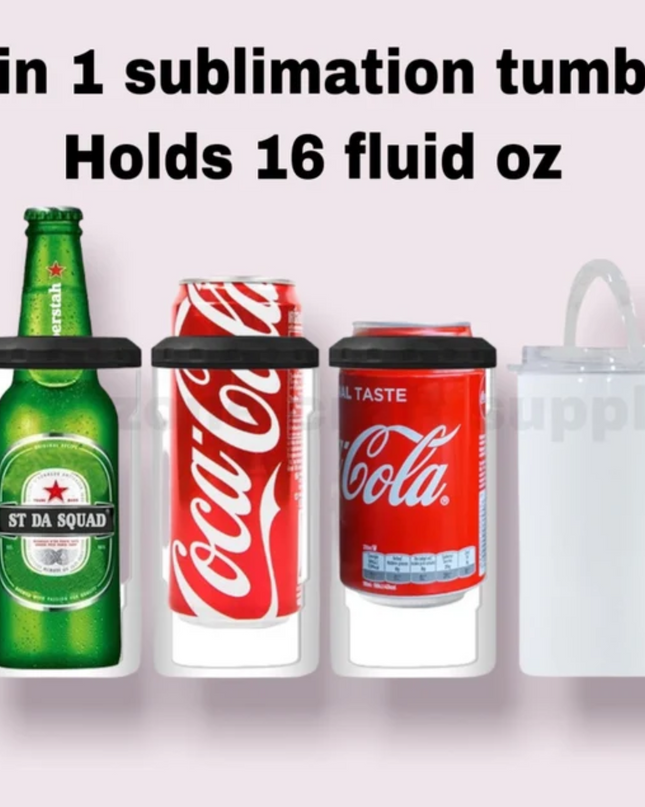 Pew Pew Koozie Speaker Tumbler image 3