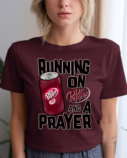 Running on Dr. Pepper Shirt image 1