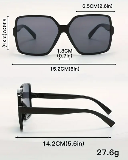 Oversized Square Sunglasses for Women – Bold Fashion Statement