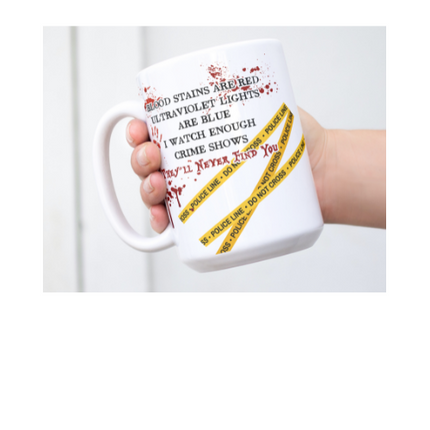 Crime Scene Coffee Mug image 0