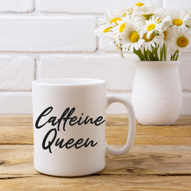 Caffeine Queen Coffee Mug image 0