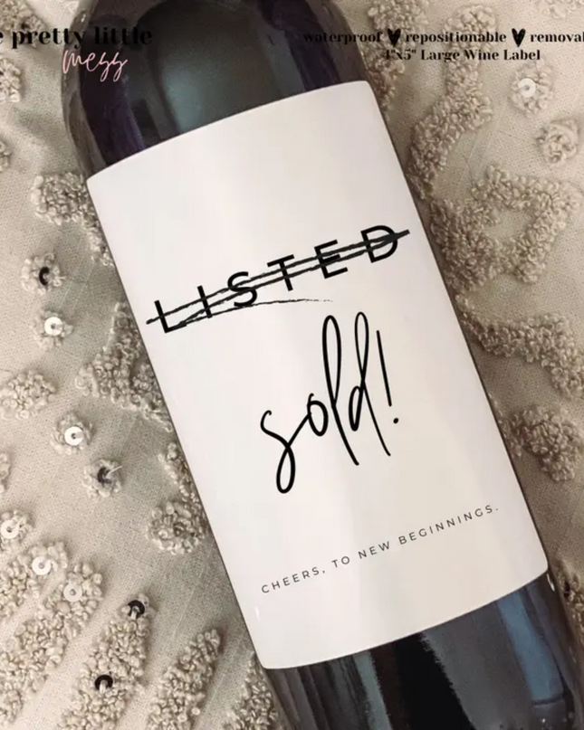 Funny Wine Labels, Holiday Wine Labels image 11