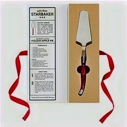 Red Handled Dessert Server Gift Box image 0