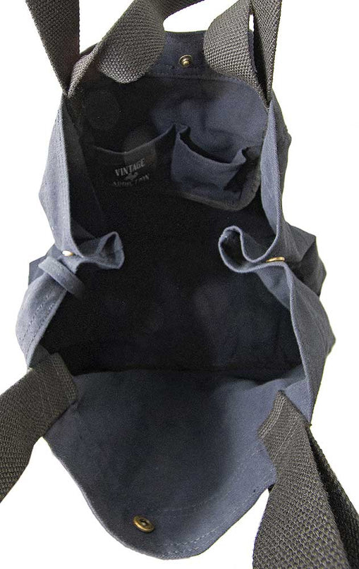Star Black Washed Canvas Bag image 1