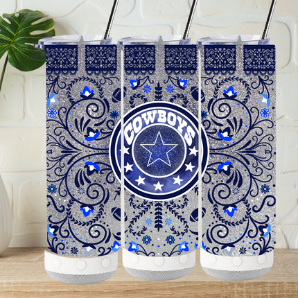 Dallas Cowboys Paisley Speaker Tumbler image 0