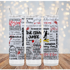 Skinny Tumbler with Speaker / 20 oz