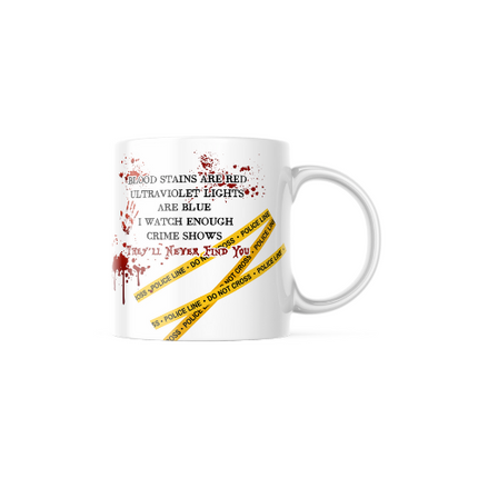 Crime Scene Coffee Mug image 1