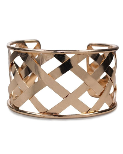 Cuffed Bracelet -GOLD image 2