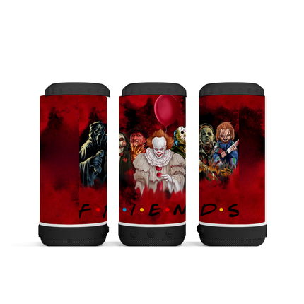 Halloween Friends Collage Tumbler- Skinny, Speaker or 4 in 1