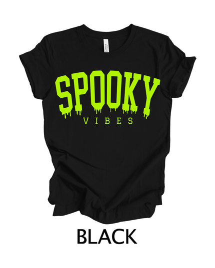 Spooky Vibes T-Shirt – Halloween Graphic Tee