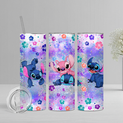 Stitch Flowers Tumblers – Skinny or Speaker