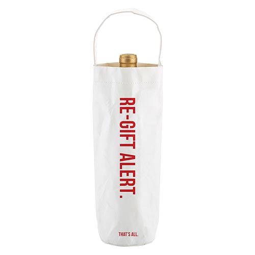 That's All® Washable Paper Wine Bag - Re-gift Alert image 0