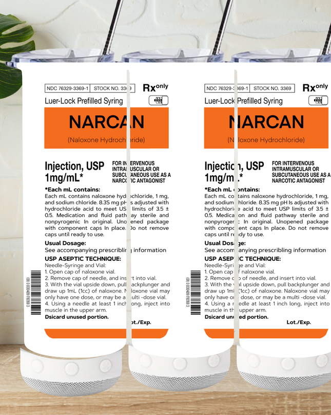 Narcan Nurse Tumbler, Bluetooth Speaker image 0