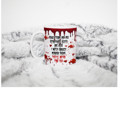 True Crime Show Mug image 2