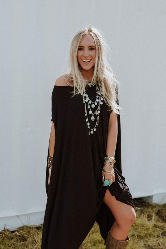 The Wren Tunic - Black image 3