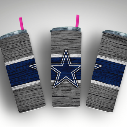 Dallas Cowboy Blue Star Tumbler image 0