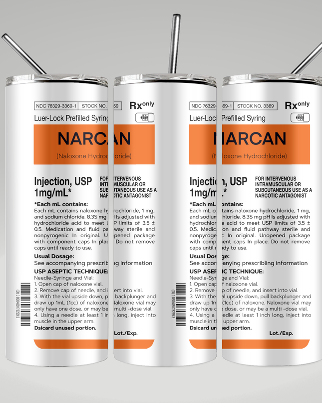 Narcan Nurse Tumbler, Bluetooth Speaker image 1