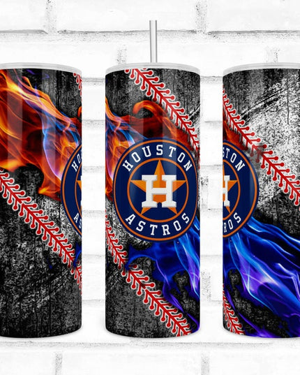 Houston Astros Skinny Tumbler image 0