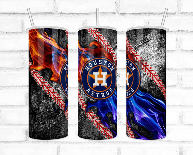 Houston Astros Skinny Tumbler image 0