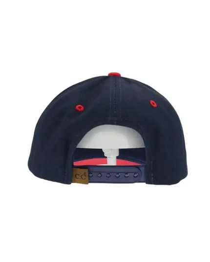 American Honey Trucker Hat – Red & Navy image 2