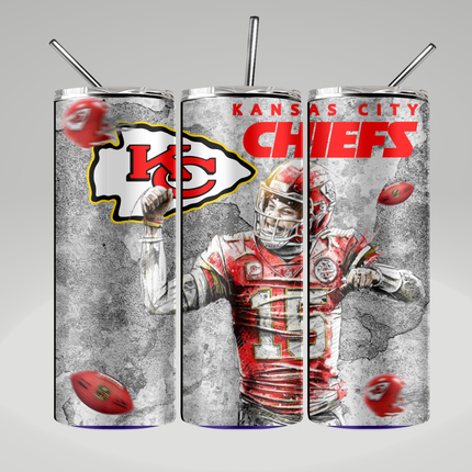 Mahomes 15 Tumbler image 1