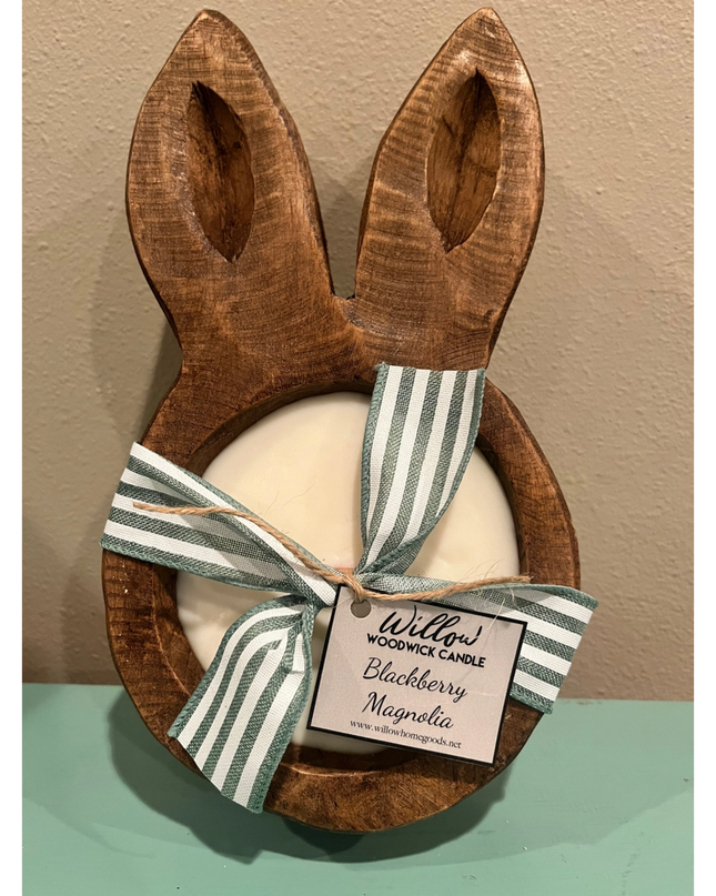 Easter Dough Bowl Candle – Blackberry Magnolia image 0