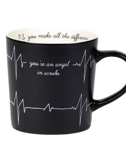 Bone China Mug - You're an Angel in Scrubs image 0