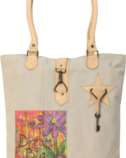 Dream Big CANVAS TOTE image 0