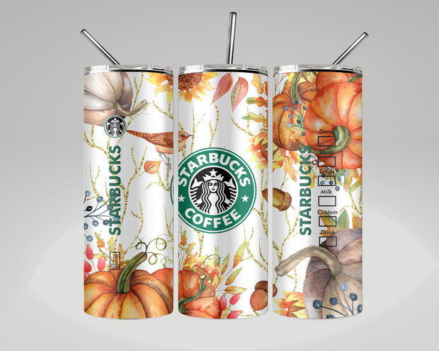 Starbucks Fall Pumpkin Tumbler/Bluetooth Speaker Tumbler image 0