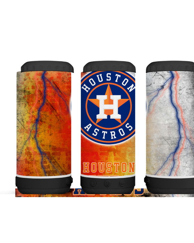 Houston Astros 4 in 1 Speaker Tumbler image 0